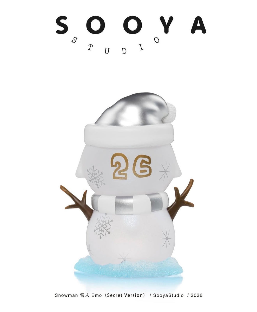 Sooya Studio Snowman Emo limited Qty – MyTinyToyStore