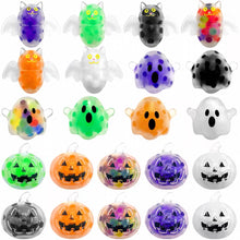 Load image into Gallery viewer, Preorder Halloween Pumpkin &amp; Ghost Squeeze Fidget Balls - Assorted 1pc