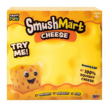 Load image into Gallery viewer, Rms® Smushmart™ Giant Cheese Block Squishy 1pc