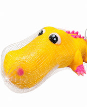Load image into Gallery viewer, Jumbo Gator Squishy toy - yellow