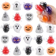 Load image into Gallery viewer, Preorder Halloween Pumpkin &amp; Ghost Squeeze Fidget Balls - Assorted 1pc