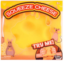 Load image into Gallery viewer, Giggle Zone Squishy Cheese Block, 1.0 ea