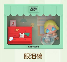 Load image into Gallery viewer, New Crybaby Sad Club Scene set Blind box series Open box