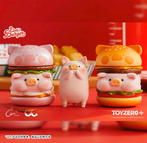 Lulu pig Burger - Stackable by ToyZEROPLUS