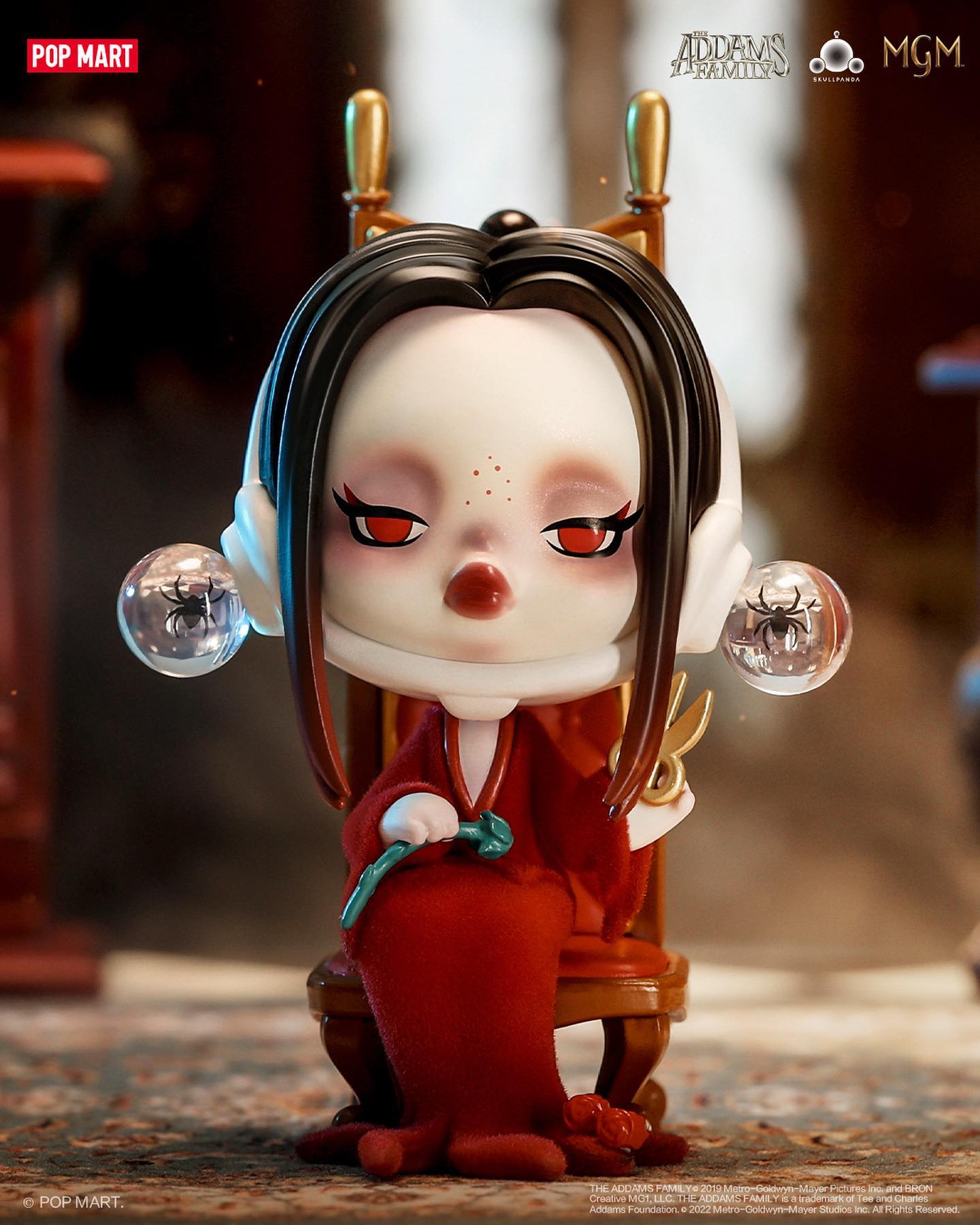 Popmart SkullPanda x Addams Family Blind box series open box –  MyTinyToyStore